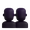 busts in silhouette